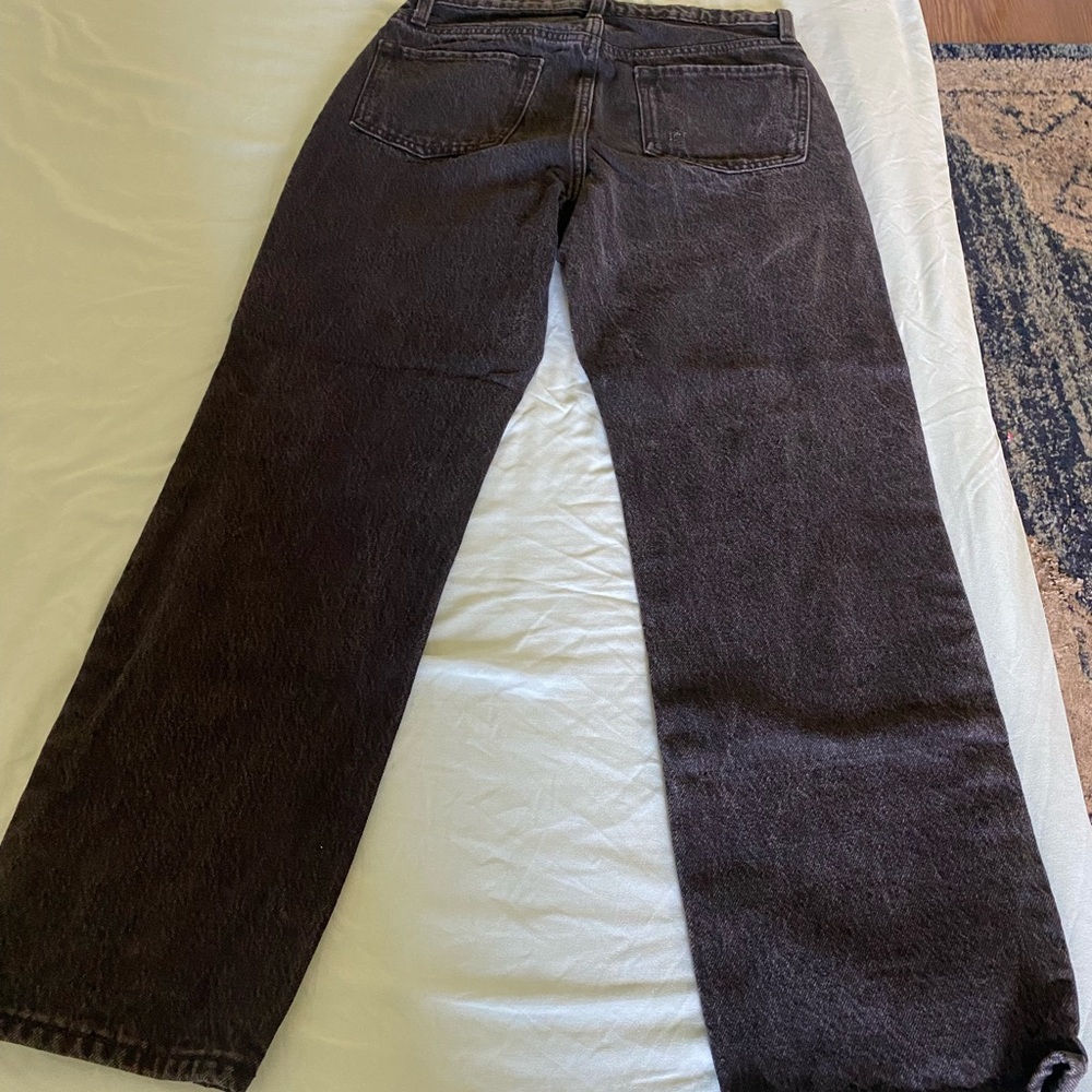 Old Navy Black Relaxed Fit Jeans Size 14